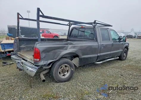 2004 Ford F250 Super Duty из США, поврежденный, VIN 1FTNW20P54EA64539